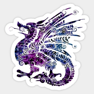 Tribal Dragon Sticker